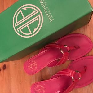 Lilly Pulitzer Wedge Sandals